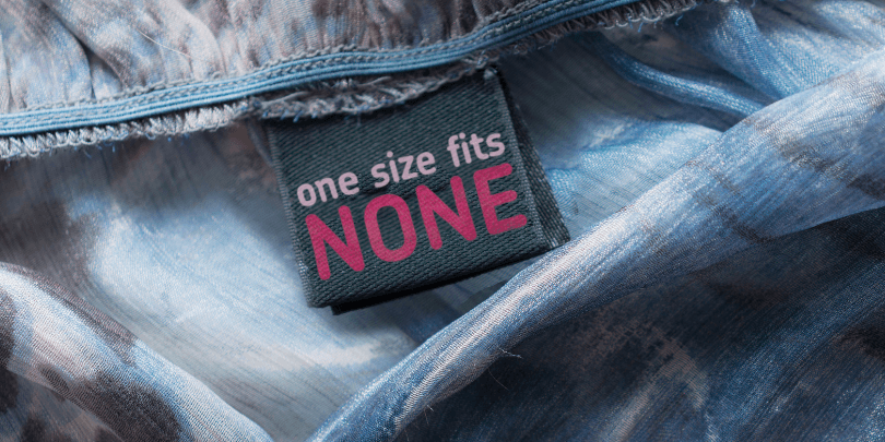 one size fits none